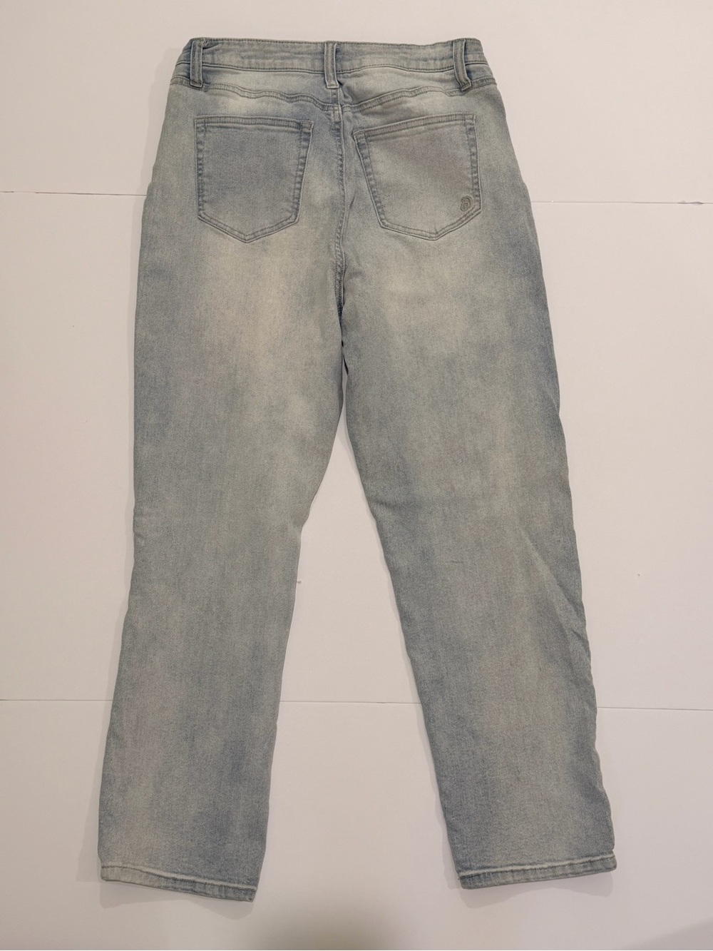2/$25 Indigo Rein Light Blue Patchwork Jeans lightly distressed size 29 - Picture 5 of 5